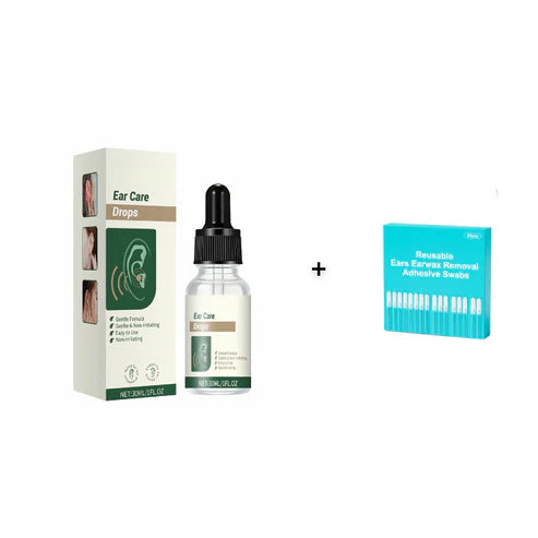 🌿Gotas para Cuidados Auriculares Laniska – Limpeza Suave e Alívio Calmante para Ouvidos Saudáveis 🧼
