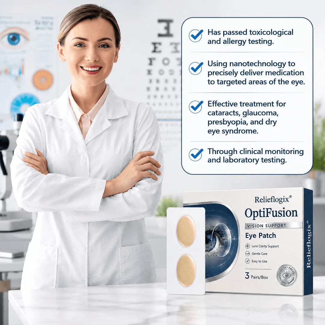 Patch ocular Relieflogix OptiFusion Vision Support