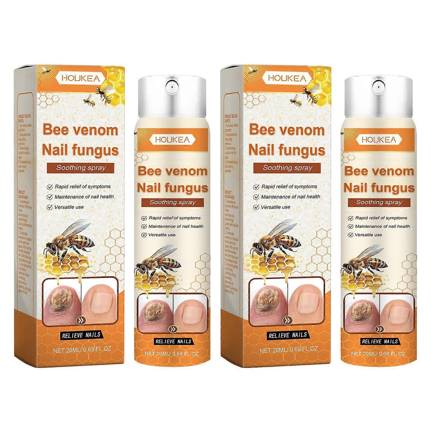 Spray de veneno de abelha Crucial® NailRescue