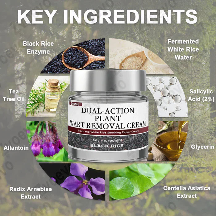 Black Rice Skin Repair Cream ⚕️ (Elimina verrugas e marcas, alivia psoríase, uniformiza a pele e reduz manchas)