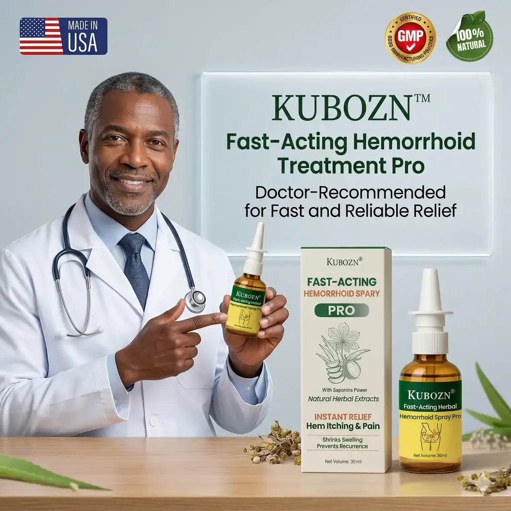 Spray Herbal de Ação Rápida para Hemorroidas Pro