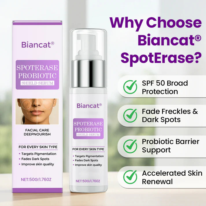 Sérum facial SpotErase com probióticos