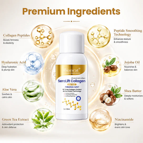 Spray Firmador com Peptídeos de Colágeno
