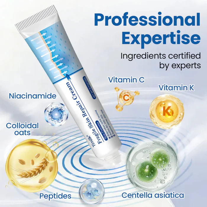 Pele Frágil Timilk® 🛡️🌿 Multireparação para Hematomas, Ressecamento e Manchas