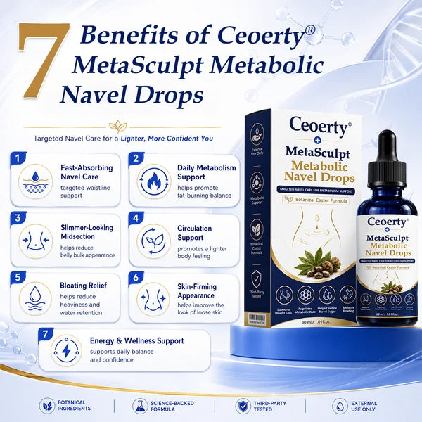 Ceoerty MetaSculp Metabolic Navel Drops