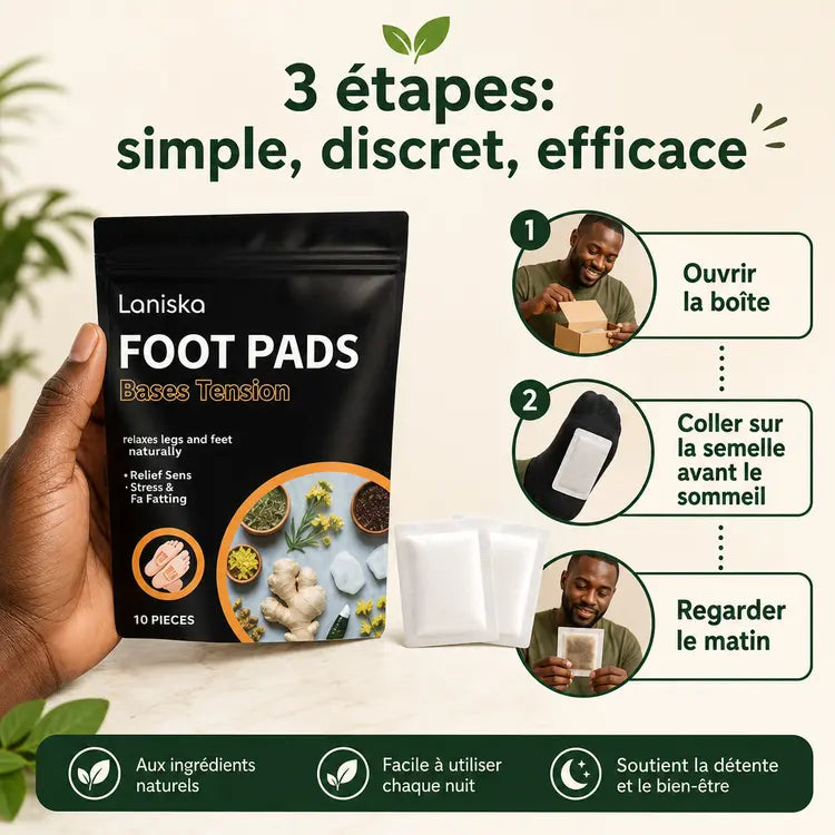 Adesivos detox para os pés