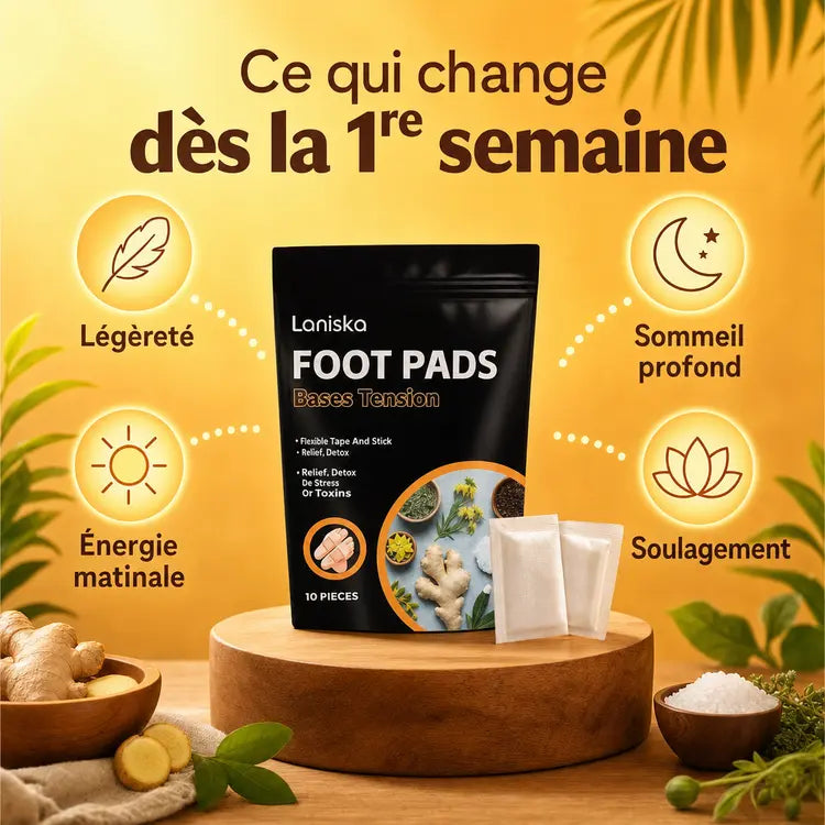 Adesivos detox para os pés