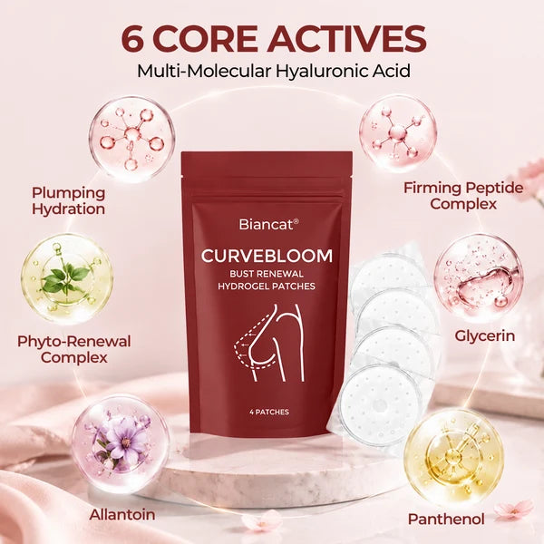 Adesivos de hidrogel para renovação dos seios Biancat® CurveBloom
