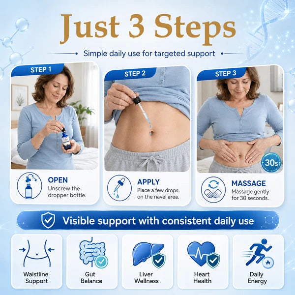Ceoerty MetaSculp Metabolic Navel Drops