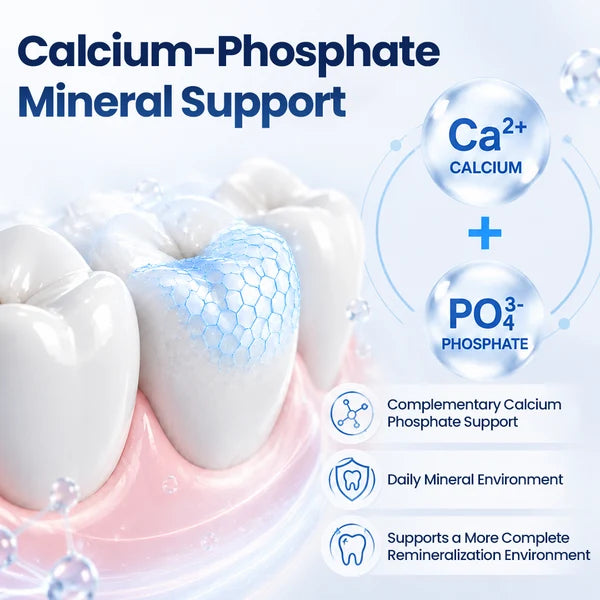 Pó dental de reparação mineral avançada