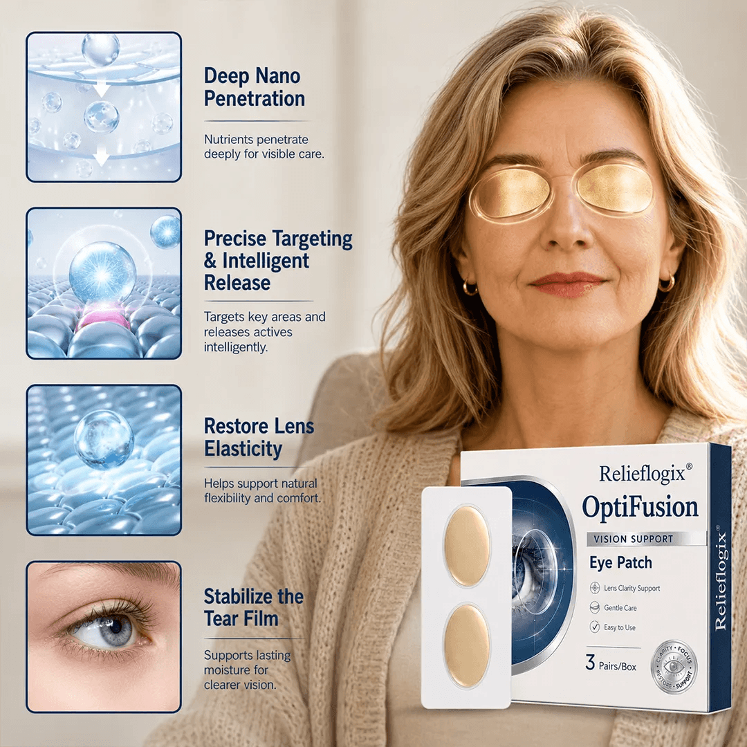 Patch ocular Relieflogix OptiFusion Vision Support