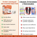 Rolo de adesivos de microagulhas Timilk para tratamento de varizes