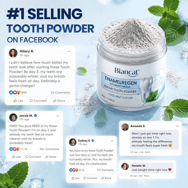 Pó dental de reparação mineral avançada