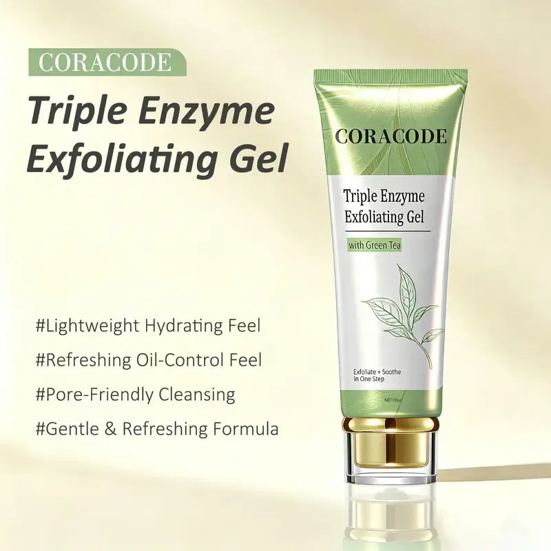 Gel Peeling de Três Enzimas COM Chá Verde CORACODE™