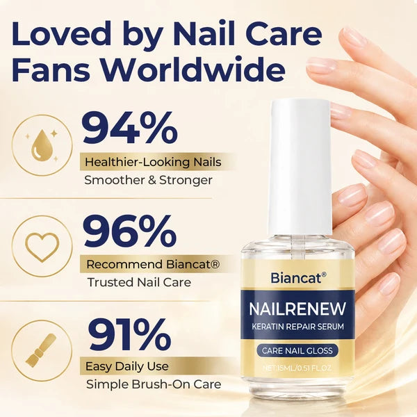 Sérum Reparador de Queratina NailRenew da Biancat®