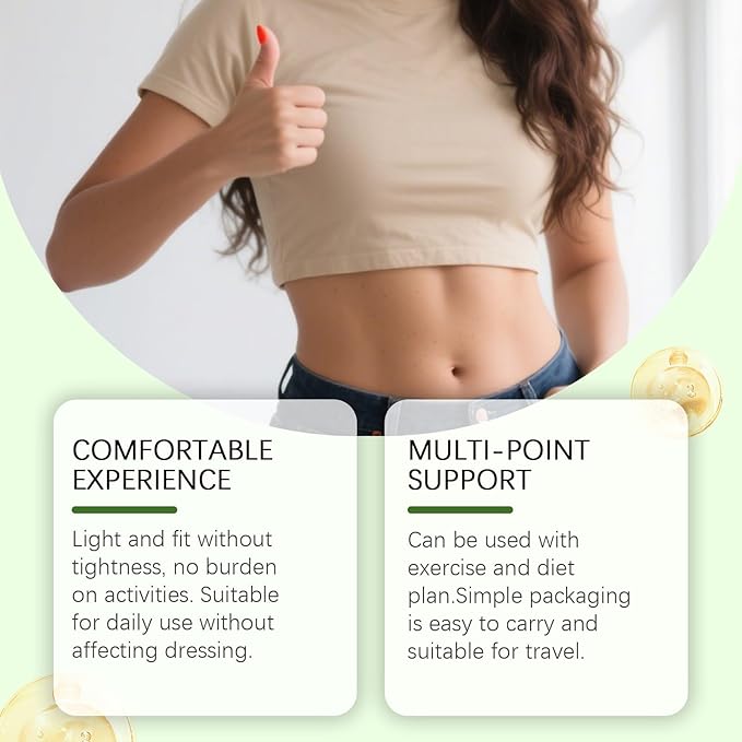 Moringa 10 em 1 Nano Microagulhamento Avançado, Ingredientes Naturais, Adesivos Emagrecedores para Homens e Mulheres