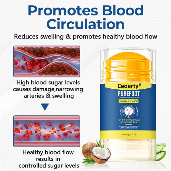 Bastão para tratamento de diabetes Ceoerty® PureFoot