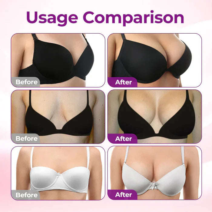Óleo MaxCurve para modelagem e volumização dos seios