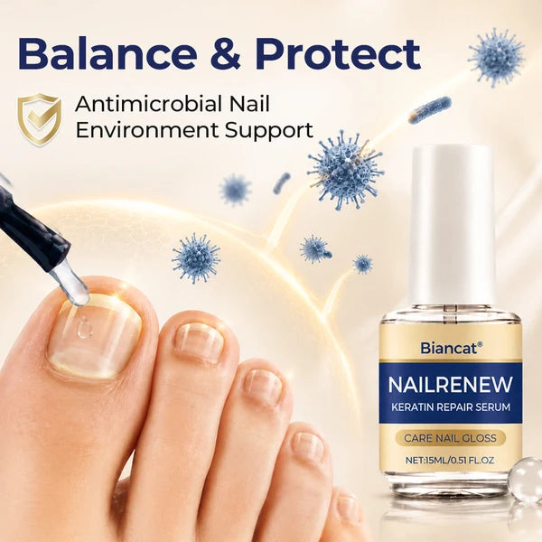 Sérum Reparador de Queratina NailRenew da Biancat®