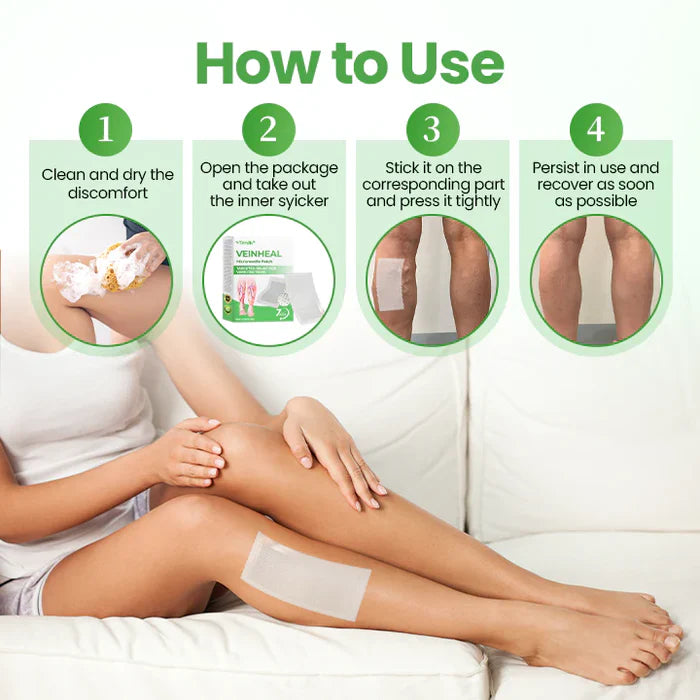 Adesivo de Microagulhas VeinHeal