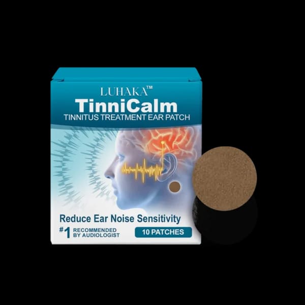 🩹Luhaka™ Adesivo para tratamento de zumbido no ouvido TinniCalm🏆