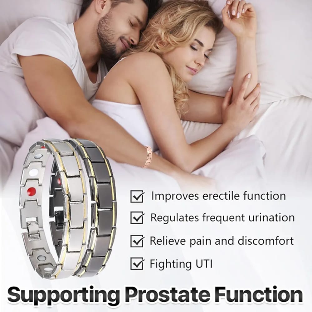 Pulseira para o bem-estar da próstata
