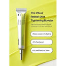 CELIMAX The Vita A Retinal Shot Tightening Booster 15ml | Sérum com Retinal 0,1% | Cuidado de Textura • Aparência dos Poros