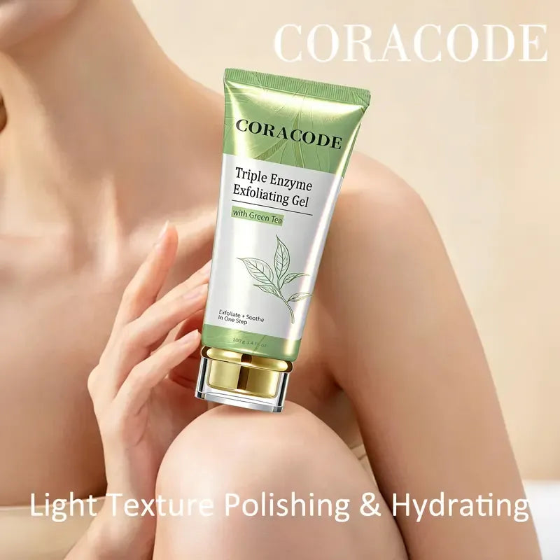 Gel Peeling de Três Enzimas COM Chá Verde CORACODE™