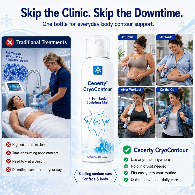 Spray para contorno corporal 4 em 1 Ceoerty® CryoContour