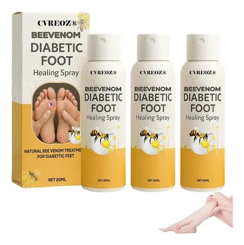 Spray Cicatrizante para pés diabéticos