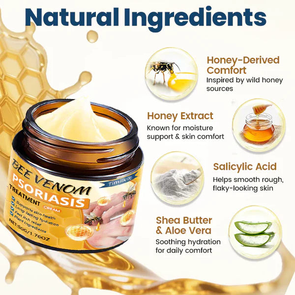 Bee Venom Repair Cream Poderoso Removedor de verrugas, clareador de manchas e trata psoríase